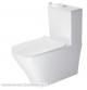 Outlet - DuraStyle toilet 72cm, WonderGliss kun sk�l
