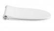 Pressalit Sway toilets�de m/softclose og lift off - Mat hvid
