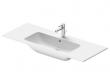 Duravit ME by Starck 123 m�belvask - 1 hanehul - Wondergliss