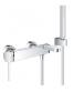 Grohe Plus badekararmatur inkl. h�ndbruser og holder - Krom