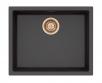 Rest - Lavabo Amsterdam 50 kompositk�kkenvask - Antracit/kobber