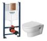 Duravit No. 1 Rimless toiletpakke inkl. s�de m/softclose, cisterne og kobber betjening