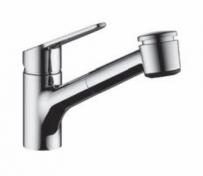 KWC Isla m/udtr�k - Krom