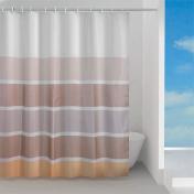 Hefe badekarsforhæng m/striber 180 x 200 cm Hefe badekarsforhæng m/striber 180 x 200 cm