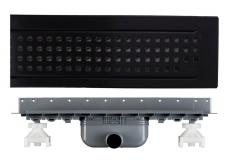 Purus Line CHESS afl�bspakke 800 mm - vandret - Sort