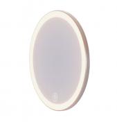 Dansani HANDY makeupspejl m/ophæng og lysstyring - 5x forstørrelse - Alu