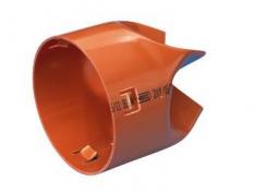 Wavin 60/50 mm PVC-dr&aelig;nslutmuffe