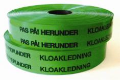 Markeringsbånd grøn 50mm bred - 500 meter