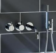 Vola Et-grebsblander med fast tud og h�ndbruser -  Mat sort