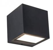 Lutec Gemini udend�rs v�glampe 8,8 x 8,6 - Mat sort