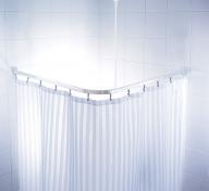 Ridder universal bruseforh�ngsstang m/kroge - Hvid