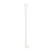 Ridder loftstøtte t/badeforhængsstang - Hvid