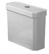 Duravit 1930 cisterne - Tilslutning venstre bund/bagp� - Wondergliss