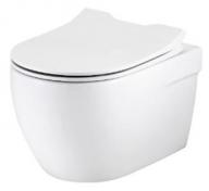 Pressalit v�gh�ngt toilet m/Projecta D Solid Pro s�de