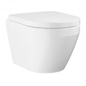 Grohe Euro 2.0 kompakt v�gh�ngt toilet inkl. HyperClean og s�de m/Softclose og QuickRelease