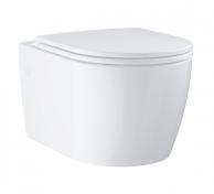 Grohe Start Round Ceramic v�gh�ngt toilet inkl s�de m/SoftClose og QuickRelease