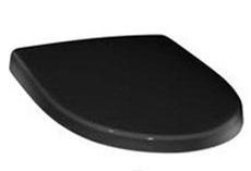 Gustavsberg Nautic toilets&aelig;de med softclose og quick release - sort