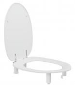 Pressalit Dania toilets�de med forh�jer og l�g