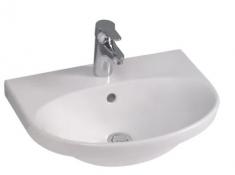 Gustavsberg 5550 50 Nautic h�ndvask t/v�g - Uden overl�b - 1 hanehul