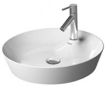 Duravit Cape Cod frist�ende bowlevask - 1 hanehul - Uden overl�b - Wondergliss