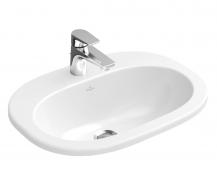 V&B O.novo 56 h�ndvask t/nedf�ldning - 1/3 hanehul