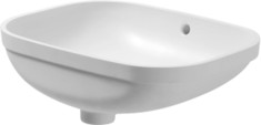 Duravit D-Code 49 h�ndvask t/underlimning - Uden hanehul