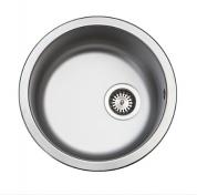 Intra rund køkkenvask med strainer