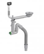 Universal afl�bss�t til enkelt vask m/manuel strainer. Passer bl.a. til IKEA vaske