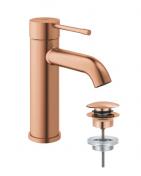 Grohe Essence New h�ndvaskarmatur m/push-open bundventil - B�rstet Warm Sunset
