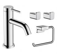 hansgrohe Tecturis S vandhane m/CoolStart, bundventil og tilbeh�r - Krom