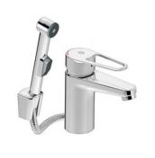 Nautic h�ndvaskarmatur m/sidebruser og koldstart - Krom