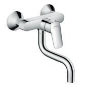 hansgrohe Logis k�kkenarmatur t/v�g - Med svingtud