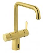 Damixa Silhouet Touchless k�kkenarmatur - B�rstet messing