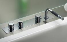 Vola BK4 Kararmatur t/vandp�fyld via overl�b - Krom