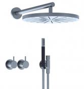 Vola 2471-061 Et-grebs blander med h�nd og hovedbruser - Krom