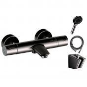 Damixa Silhouet komplet kararmatur - B�rstet grafitgr�