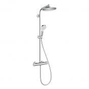 hansgrohe Crometta S 240 Showerpipe - Ecosmart