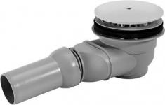 Duravit vandret afl�b til brusekar - Krom