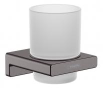 Hansgrohe AddStoris tandglas - B�rstet sort krom