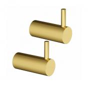 Lavabo Luna h�ndkl�dekrog m/tap 2 stk - Massiv messing