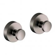 Damixa Zen h�ndkl�dekrog m/roset 2 stk. - B�rstet grafitgr�