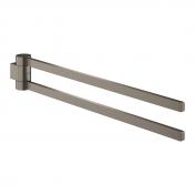 Grohe Selection h�ndkl�deholder - 400 mm - B�rstet hard graphite