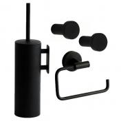 Lavabo Luna tilbeh&oslash;rspakke - Mat sort