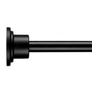 Hefe badeforh�ngsstang - max 229 cm - Sort