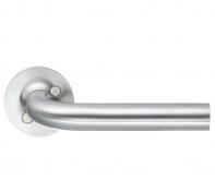 Beslagsboden udend�rsgreb B176N - B�rstet rustfrit st�l