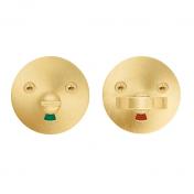 Beslagsboden Design toiletbeslag - B�rstet messing PVD