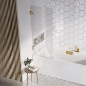 Str�mberg Lucca 70 badekarv�g - Valgfri glas og beslag