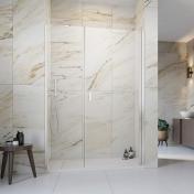 Str�mberg Noma 45 svingd�r m/sidepanel 1000mm - H�jre - Krom