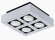 Eglo Loke 4 LED spots - B�rstet Alu