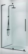 Str�mberg Faro 12 walk-in brusev�g m/skyded�r 800mm - Klart glas/krom